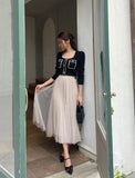 Danish Color Matching Puff Knit