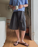 Hilla Pintuck Bermuda Slacks