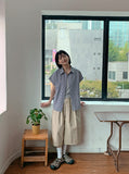 Tumin Summer Check Short Sleeve Shirt
