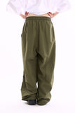 Wind comfort parachute banding pants