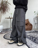 Rapio Rivet Balloon Cotton Pants