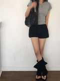 Confi Rivet Cotton Shorts