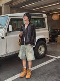 Pier Adjust Bermuda Denim Pants