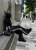 Silver Scotch Wide Pants