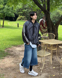 Line hood zip up