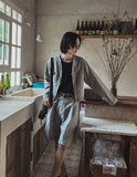 Cutout deki cropped jacket