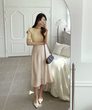 Jayer Slit Back Banding Skirt