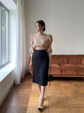 Usual Shirring Blouse