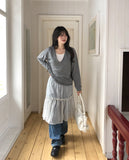 Rinko Dot Frill Chiffon Skirt