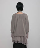 3-Layered Scarf Long Sleeve