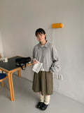 [BAONHAUS] Kaeki Cotton Collar Crop Cardigan