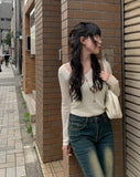 Ruffie Bootcut Seawashing Denim Pants