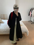 Konoya Collar Single Long Coat