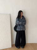 Sankyu Raw Denim Wide Pants