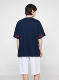 Elbow Spray Smile Drawing Short Sleeve Tee