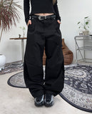 Heaven Wide Carpenter Cotton Pants