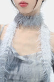 Marena mini knit muffler