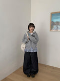 [unisex] Heim Nonfade Denim Wide Pants