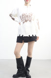 Karma Damage Zip-Up Cardigan