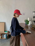 [BAONHAUS] Gilmove Layered Color Matching Long Sleeve Tee