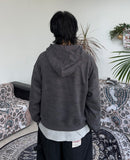 Bellos Camo Hood Zip-Up