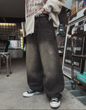 Demi Studded Flap Pocket Denim Pants