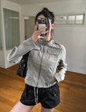 Ash Snap Two-Pocket Slim Field Jacket