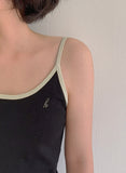 Nick Fue Lettering Color Matching Layered Sleeveless