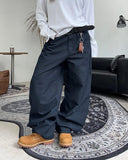 Foreign studded herringbone pants