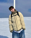 Tend layered hood padding