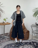 Tove Check Half Jacket