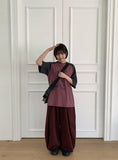[unisex] Yuhamu Printing Over Short Sleeve T-shirt