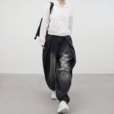 (Unisex) Tonen incisional balloon pants