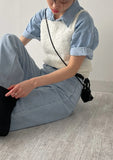[Short sleeve ver.] Lucky denim loose fit shirt