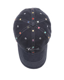 SCRIPT LOGO GEM STONE CAP No.10-005