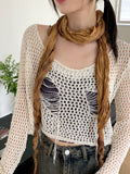 Balia Vintage Tie-Dye Wrinkle Rolling Scarf