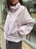 Tsukuhi Summer Hood Windbreaker Jumper