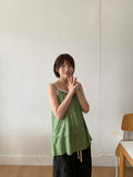 Dildro Flower Layered Sleeveless Blouse
