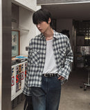 Yuki Check Crop Shirt