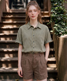 Picnic Roll-up Check Short Sleeve Shirt