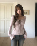 Rico Shirred Balloon Long Sleeve