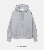Flat brushed overfit hood