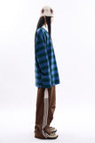 Moab over stripe collar T-shirt