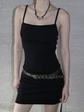 Back slit multi-shirring one-piece