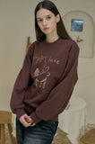 Puppy Love Embroidered Sweatshirt
