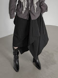 Sia Layered Unbalanced Skirt