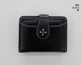 [Card wallet set] Taka Cross Gothic Leather Card Flat Wallet
