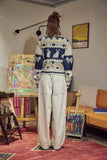 [2-WAY] Bunny Crop Zip-Up Knit