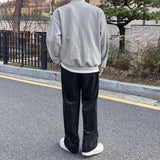 Breeze brushed half-neck sweatshirt