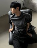 PREMIUM Pigment Charcoal Short Sleeve T-Shirt